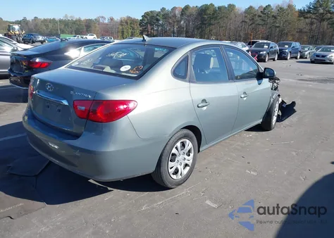 2010 Hyundai Elantra Gls из США, поврежденный, VIN KMHDU4AD2AU127188